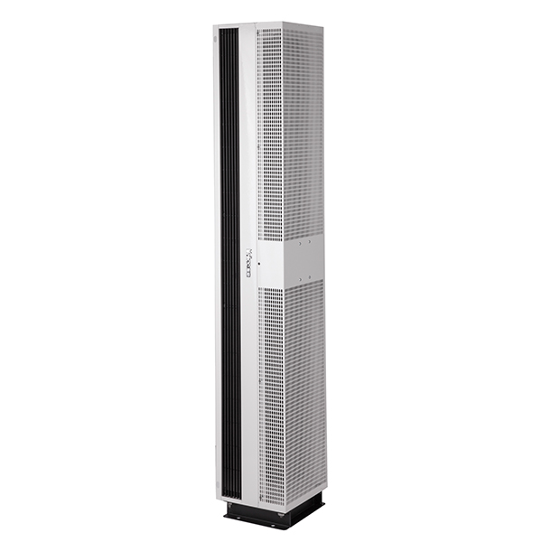 Rideau d&#39;air de chauffage électrique vertical commercial série RM-CW